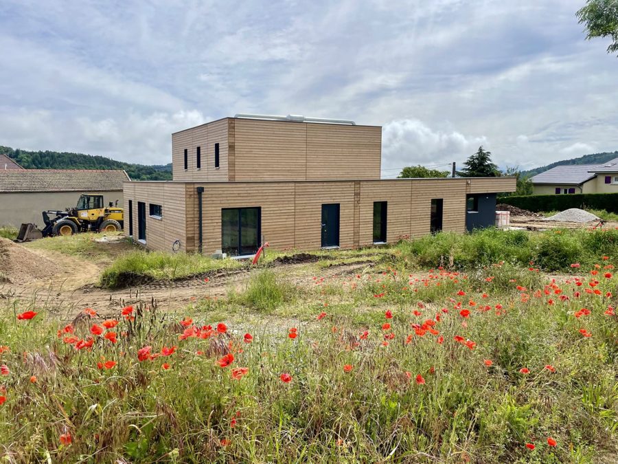 Après — Construction d&rsquo;une clinique vétérinaire en ossature bois