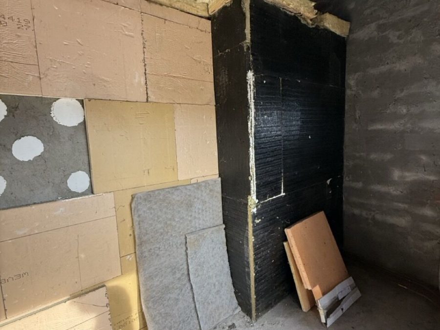 Avant — Aménagement d&rsquo;une chambre sous toiture
