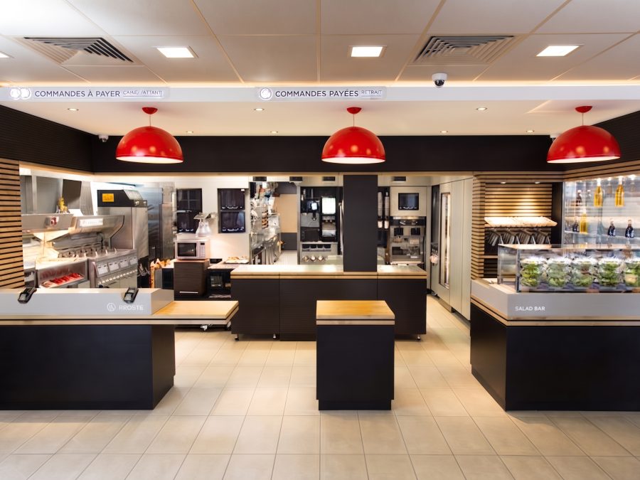 Après — Rénovation de restaurants McDonald&rsquo;s